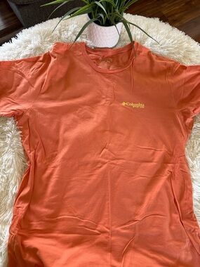 Columbia Orange Short Sleeve Tee